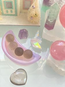 Carved Crystal Full Moon