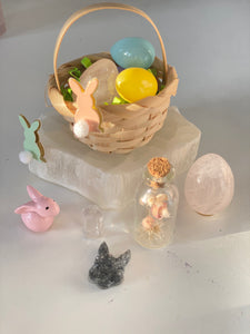 Mini crystals Easter Basket