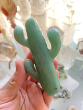 Load image into Gallery viewer, Self standing Aventurine Cactus